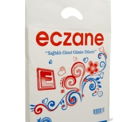 Orta Boy 25x35 El Geçme Eczane Poşeti ( 6 kg )
